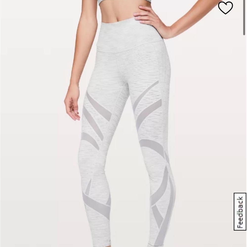 Lululemon Wunder Under HR Tight Mesh